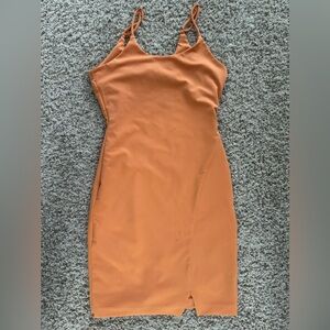 Orange Mini Dress Night Out / Tennis